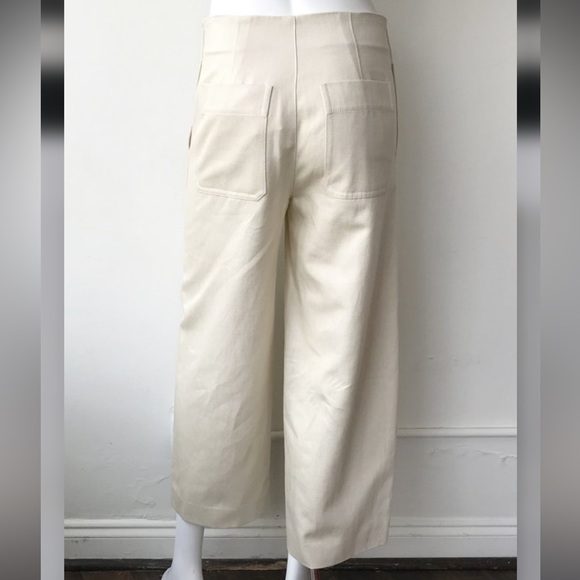 Vince High Waist Utility Pants in Flax - Picture 2 of 8